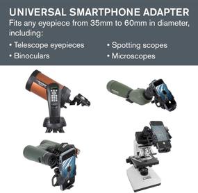 img 3 attached to Celestron Universal Smartphone Digiscoping Bluetooth