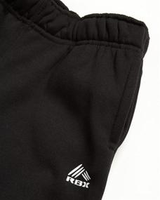 img 2 attached to Девичьи уличные брюки для девочек RBX Joggers Heather Детская одежда и активный отдых.