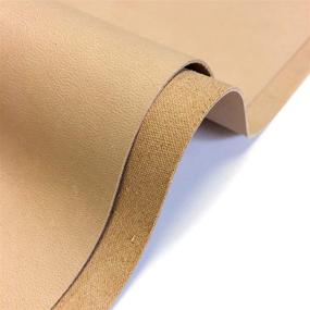 img 2 attached to 🔱 Premium Vegetable Tanned Veg Tan Leather: Raw Thick Square Real Leather for Crafts - High-Quality Vegetable Tanned Leather Material in Raw Leather Pieces (Veg Tan, 18x24In/ 45x60cm)