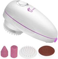 ykfurtu rechargeable electric callus remover: effortlessly tackle cracked heels & hard skin with pedicure tools and frosted disc feet care sander logo