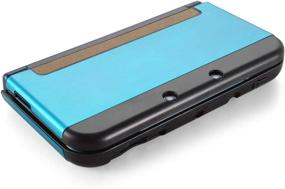 img 1 attached to TNP Light Blue Protective Case for Nintendo NEW 3DS XL LL 2015 - Durable Plastic & Aluminum Full Body Cover with Modified Hinge-less Design