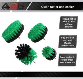 img 1 attached to ABN Scrubber Attachment Cleaning Stiffness Car Care and Tools & Equipment