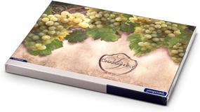 img 2 attached to 🍷 Tuscan Vineyard Set Placemats by Pimpernel