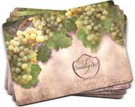 🍷 tuscan vineyard set placemats by pimpernel логотип