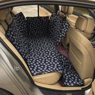 premium geepro waterproof pet dog car hammock: ultimate back seat cover protection blanket logo