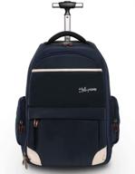 🎒 hollyhome waterproof wheeled backpacks for children's business backpacks logo