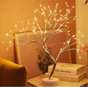 img 2 attached to 🌳 Fairy Lights Tree Lamp: Magical Spirit Tree for DIY Home Decoration & Parties (108LED, Warm White Glow)