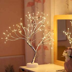 img 1 attached to 🌳 Fairy Lights Tree Lamp: Magical Spirit Tree for DIY Home Decoration & Parties (108LED, Warm White Glow)