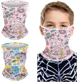 img 4 attached to Gaiters Bandana Loops Mouth Protection Boys' Accessories : Cold Weather