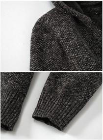 img 1 attached to 👕 Gioberti Charcoal Boys' Knitted Cardigan Sweater: Top-notch Clothing Choice for Boys' Sweaters