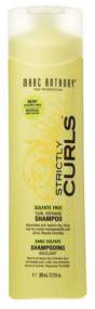 img 1 attached to Revitalize & Define Your Curls with Marc Anthony Strictly Curls Sulfate Free Shampoo & Conditioner Set