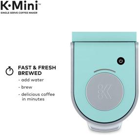 img 1 attached to ☕ Keurig К-Мини Кофеварка, Одноразовая К-Капсульная Бразильца, Размеры заваривания от 6 до 12 унций, Оазис- улучшенный SEO