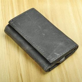 img 2 attached to Leaokuu Genuine Leather Wallet Coffee