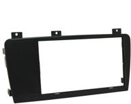 scosche vo4152b black dash kit: double din & din w/pocket for 2005-06 s60 / v70 - compatible & effective logo