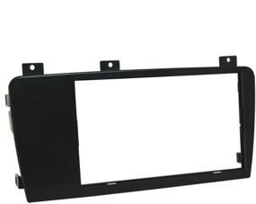 img 2 attached to Scosche VO4152B Black Dash Kit: Double DIN & DIN w/Pocket for 2005-06 S60 / V70 - Compatible & Effective