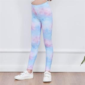 img 1 attached to High-quality Multipack Leggings: Lightweight, Athletic, and Comfortable Girls' Clothing