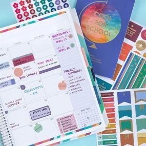 img 2 attached to Erin Condren Designer Sticker Book - Too Cool for School, Edition 4 (694 Stickers) - Decorative and Cute Stickers for Customizing Planners, Notebooks, and More - Improve your Planner Customization with Erin Condren Stickers