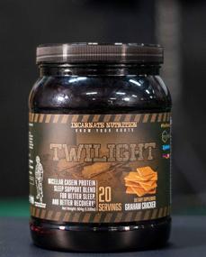 img 2 attached to Twilight Micellar Casein Protein Powder: Slow Digesting Protein for Sleep Support and Enhanced Collagen Production - Graham Cracker Flavor