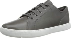 img 4 attached to Midnight Navy Low Top Fashion Sneakers for Men by FitFlop