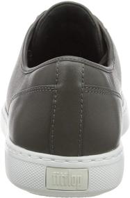 img 2 attached to Midnight Navy Low Top Fashion Sneakers for Men by FitFlop