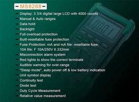 img 1 attached to Mastech Digital Multimeter Capacitance Frequency