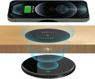 🔌 revolutionize charging with kpon invisible wireless charger: long distance, under desk qi 10w furniture charging pad for iphone 12/12 pro/12 pro max/galaxy/air pod & more! logo