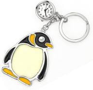 jas unisex novelty keychain penguin logo