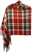 achillea oversized cashmere scotland scottish women's accessories in scarves & wraps logo