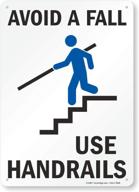 smartsign plastic legend handrails graphic logo