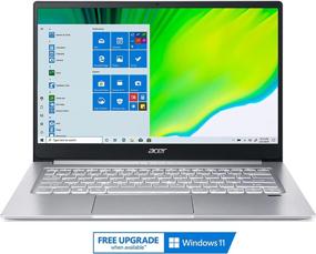 img 3 attached to 🖥️ Ноутбук Acer Swift 3 тонкий и легкий: Full HD IPS, Ryzen 7 с графикой Radeon, 8 ГБ ОЗУ, 512 ГБ SSD, Wi-Fi 6, подсветка клавиатуры, сенсорный сканер отпечатков, встроенная Алекса.