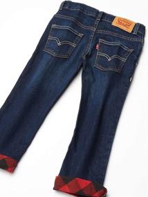 img 2 attached to Levi's Boys' 512 Slim Taper Fit Jeans in Black Light - Enhanced SEO