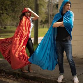 img 1 attached to 🎃 Everfan Hooded Halloween Cosplay Costume: Unleash Your Inner Hero!
