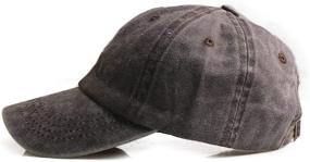 img 1 attached to 🧢 Classic Baseball Vintage Adjustable Boys' Accessories by HH HOFNEN: Timeless Style for Active Little Athletes