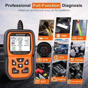 img 3 attached to 🚗 Autophix 5900: Pro OBD2 Scanner Code Reader for BMW Mini with Multi-System Diagnostic Scan Tool - ABS/Transmission/BMS/PCM/EPB/SAS/Oil Reset Battery Registration