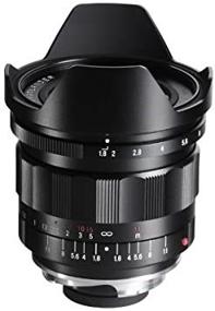 img 1 attached to 📷 Voigtlander 21mm f/1.8 Ultron Lens: Manual Focus Aspherical Lens with Built-in Hood for M Mount Cameras