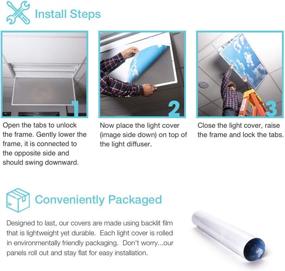 img 2 attached to 💡 FlowerFlex: Enhance Safety and Style with our Flexible Fluorescent Light Cover for Industrial Electrical Applications