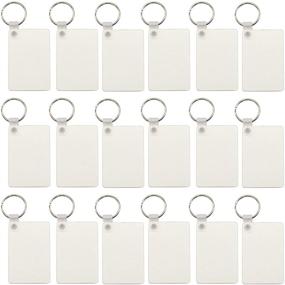 img 1 attached to AUEAR Creative Sublimation Transfer Keychains