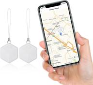 🔑 эффективный маленький умный поисковик ключей и трекер для предметов ezsmtiot, локатор телефонов и кошельков, bluetooth-теги для android/ios, дистанционный поиск (2 шт.) логотип