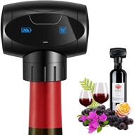 🍷 nincyee electric wine stopper - reusable automatic vacuum smart wine saver pump with dry cell support логотип