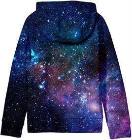 img 3 attached to SAYM Galaxy Jackets Fleece Hooded Boys' Clothing : Fashion Hoodies & Sweatshirts