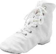 👞 msmax jazz dancing sneakers: enhance your dance practice with dance boots logo