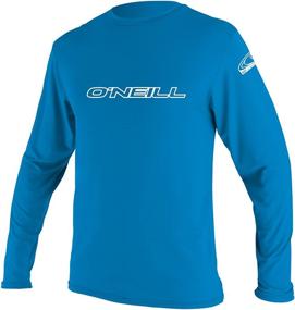 img 4 attached to ☀️ O'Neill Wetsuits Youth Basic Skins 50+ Long Sleeve Sun Shirt: Ultimate Sun Protection for Young Adventurers