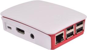 img 2 attached to 🔴 Raspberry Pi 3 Case - Official Red/White Raspberry Pi 3 Case: Product Review and Features