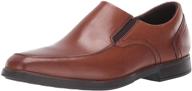 rockport slayter slipon loafer черные мужские туфли для лоферов и слипонов логотип