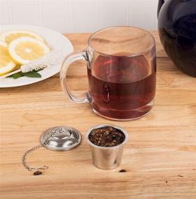 img 2 attached to ☕ HIC Harold Import Co. Large Barrel Extra Fine Loose Tea Infuser 2-Inch - Silver