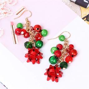 img 2 attached to XOCARTIGE Christmas Earrings Festive Clause