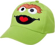 🧢 sesame street toddler cotton baseball boys' hats & caps: the perfect accessories logo