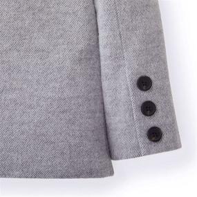 img 1 attached to 👔 Heathered Twill Suit Jacket for Boys by Hope & Henry