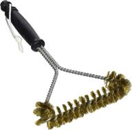 🔥 brushtech b106c wide-faced 12-inch barbecue grill brush,white: perfect tool for cleaner grilling surfaces logo