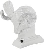 🐏 chrome ram's head hood ornament - grand general 48052 logo